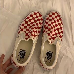 Checkered Slip-On Vans